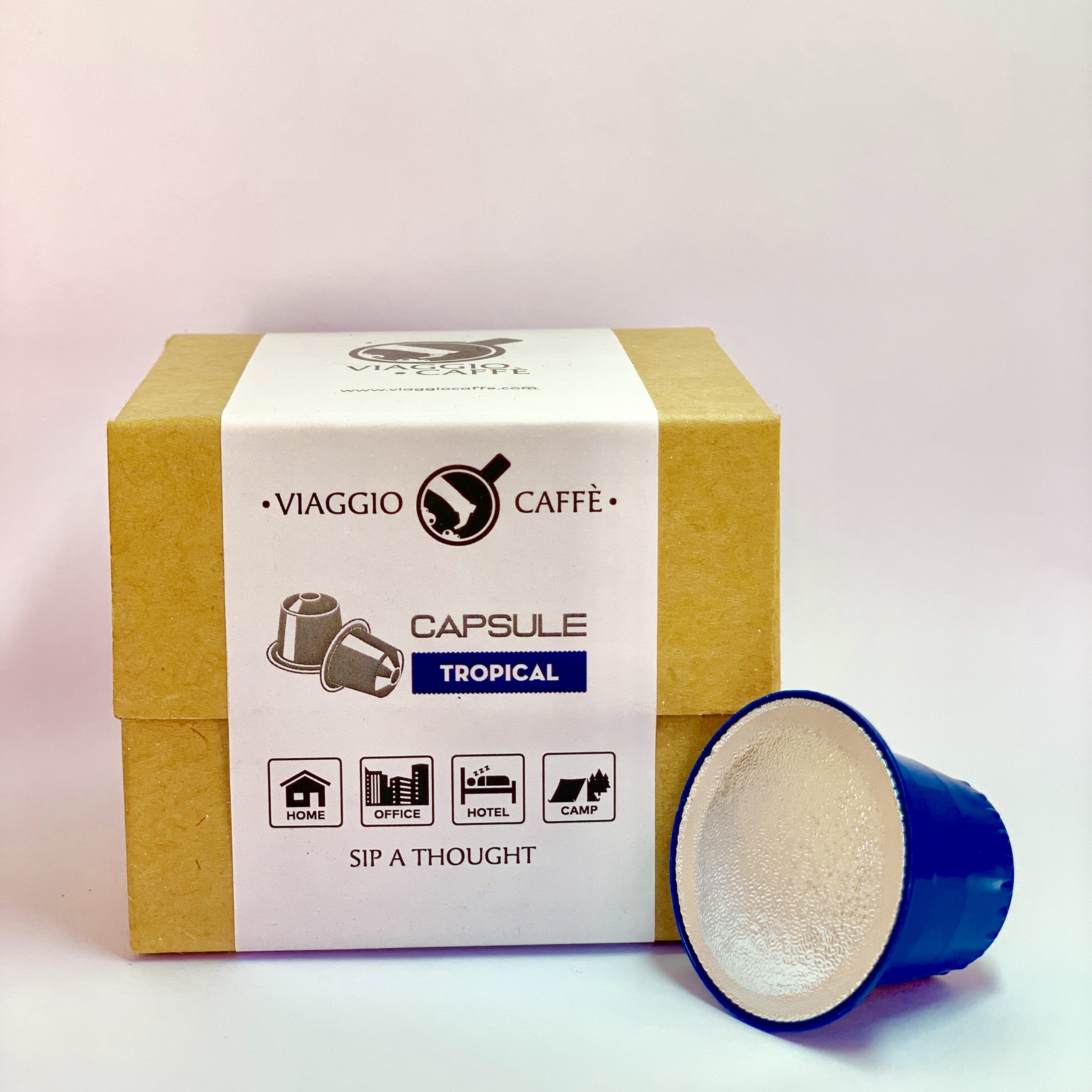Viaggio Coffee Capsules Tropical compatible with Nespresso